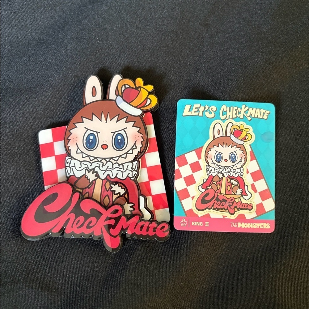 Labubu Let’s Checkmate King Magnet